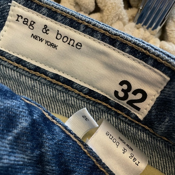 Rag & Bone Charlie Ankle-Length Barrel Jeans - Accord - Picture 4 of 7